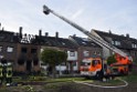 Feuer 2 Vollbrand Reihenhaus Roggendorf Berrischstr P076